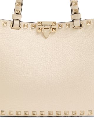 Rockstud Small Top Handle Bag