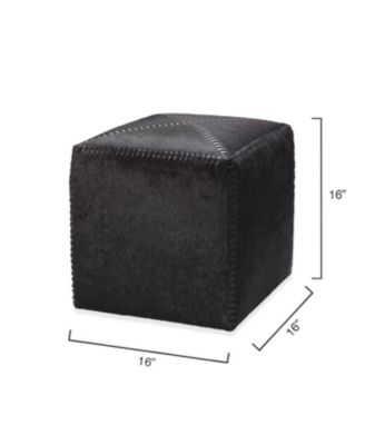  Hair on Hide Small Ottoman