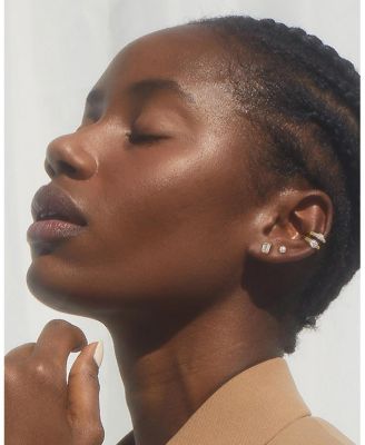  Round Brilliant Ear Cuff in 14K Yellow Gold, 0.25ctw Brilliant Round Lab Grown Diamond