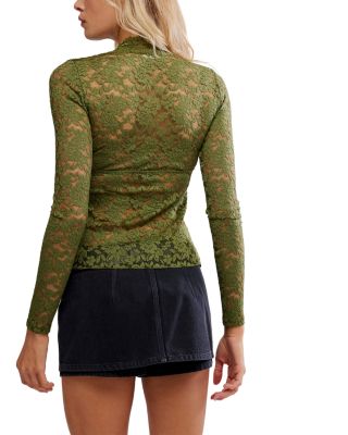 All Day Lace Long Sleeve Top