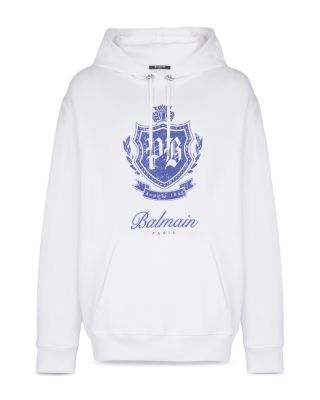 College Emblem Logo Graphic Hoodie