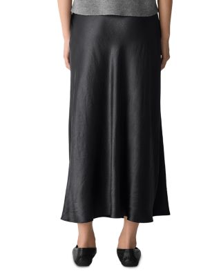 Bias Cut Maxi Skirt
