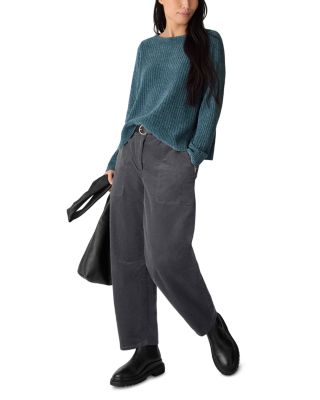 Chenille Blend Square Armhole Sweater