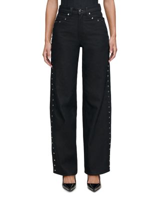 Kaylen Soft Curve High Rise Jeans in Eternity Embellished