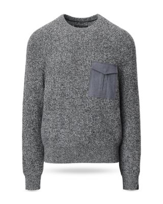 Walker Marl Mixed Media Sweater