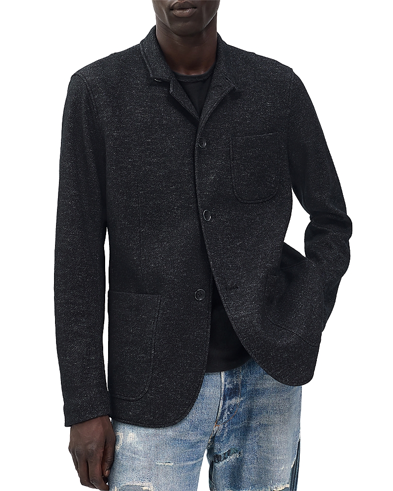 Rag & Bone Prospect Wool-blend Blazer In Black
