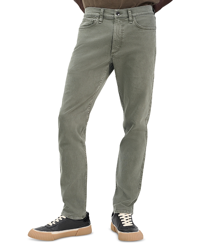 rag & bone Slim Fit 2 Aero Stretch Jeans in Linchen Green