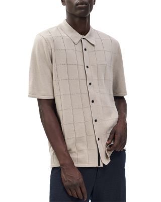 Dalton Window Pane Short Sleeve Shirt