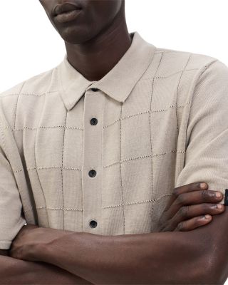 Dalton Window Pane Short Sleeve Shirt