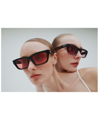 Le Castle D Frame Sunglasses, 54mm