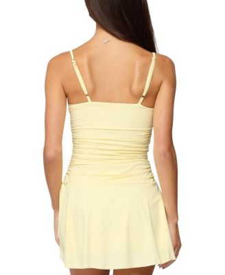  Deborah Ruched Mini Dress