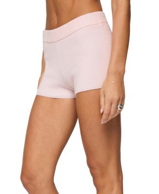  Lorie Ribbed Knit Shorts