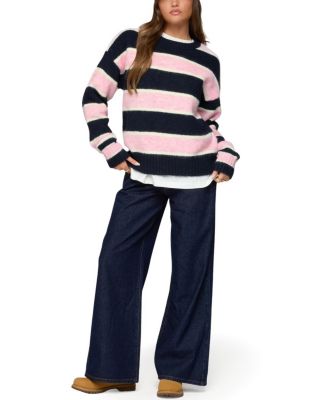  Conrad Striped Knit Sweater