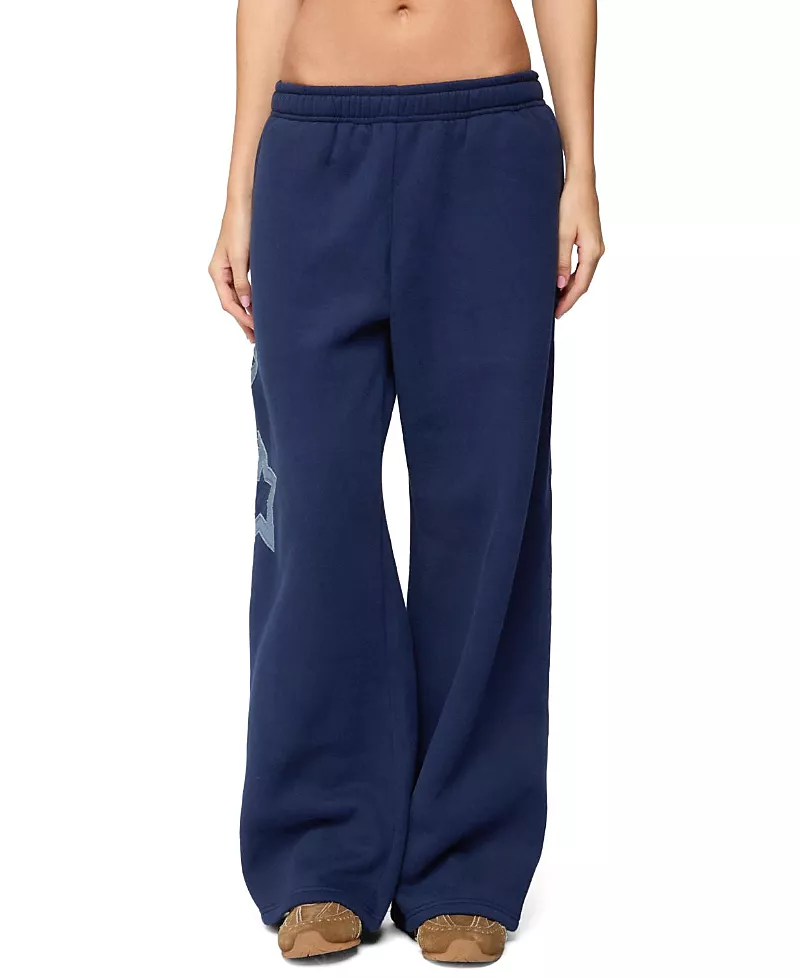 Edikted Starly Straight Leg Sweatpants