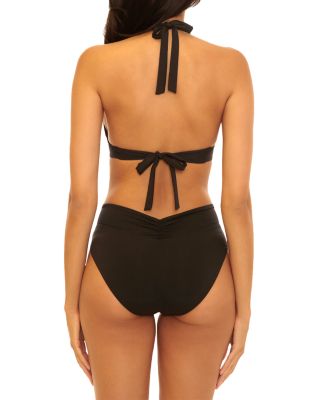 Color Code Viviana Halter Bikini Top