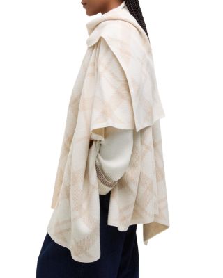 Vienna Wool Blend Cape Sweater