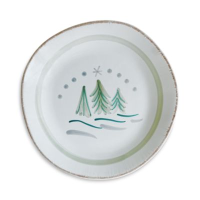 Cortina Dinner Plate, Winter Trees
