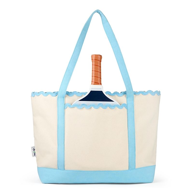 Ame & Lulu Court To Coast Tote In Blue