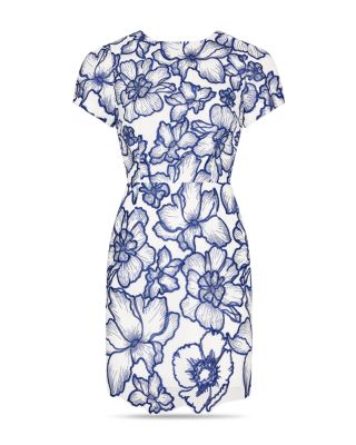 Kyla Floral Embroidered Dress