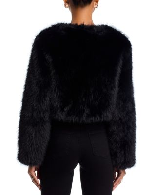Faux Fur Bolero Jacket - Exclusive