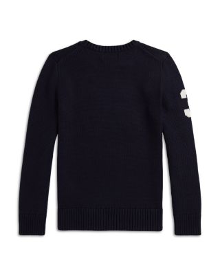 Boys' Polo Bear Crewneck Sweater - Big Kid