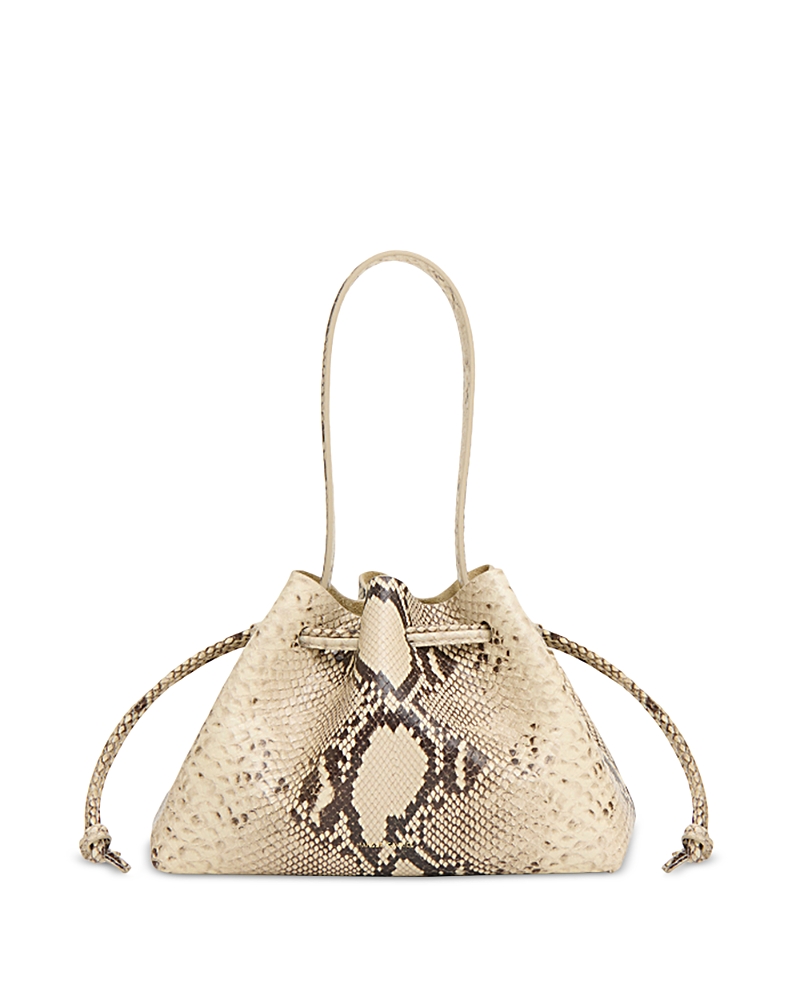 Mansur Gavriel Drawstring Pouchette Mini Bag In Neutral