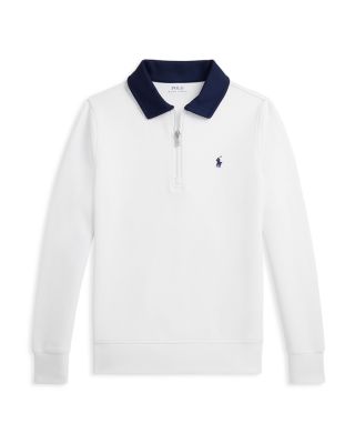 Boys' Double Knit Collared Sweatshirt - Big Kid, Little Kid