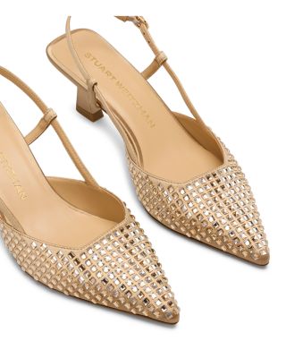 Women's Vinnie Embellished 50 Slingback Pumps