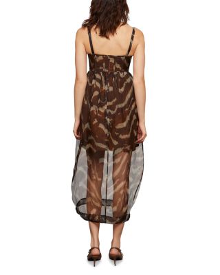 Zarina Silk Bustier Dress