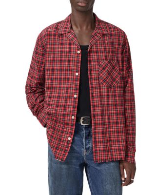 Felix Relaxed Fit Printed Button Front Shirt