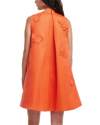 Fallon Appliqu&amp;eacute; Floral Minidress