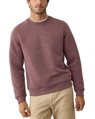 Corbet Quilted Crewneck Sweater