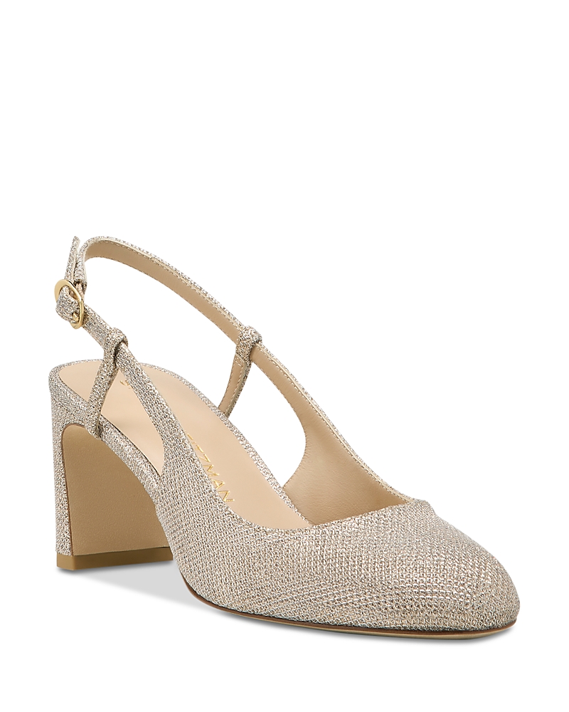 Stuart Weitzman Women's Babette 60 Slingback Pumps In Neutral