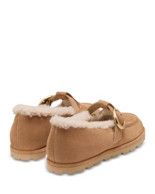 Women's Dakota Shearling Mary Jane Flats