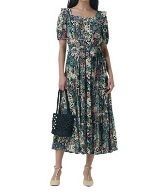 Georgia Tiered Floral Midi Dress