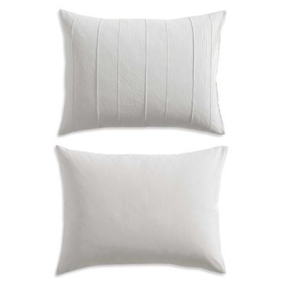 Woven Tucks Jacquard 3 Piece Duvet Cover Set, Queen 