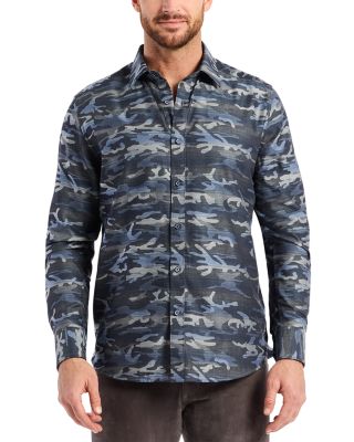Harrington Long Sleeve Woven Shirt