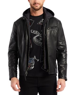 Cedro Leather Moto Jacket 
