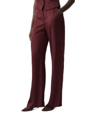 Fluid Pants in Satin