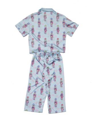 Girls' Silky Graffiti Nutcracker Short Sleeve Pants Set - Little Kid, Big Kid