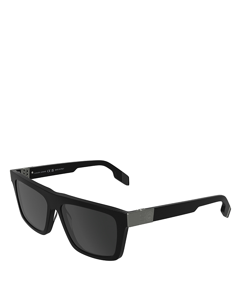 Canada Goose Vango Modified Rectangular Sunglasses, 57mm