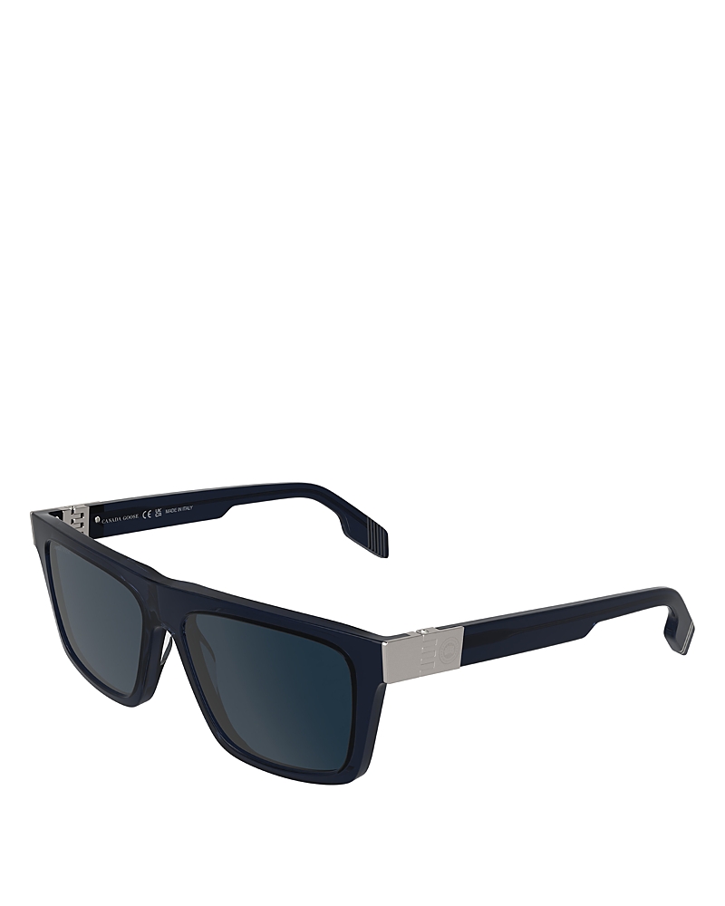 Canada Goose Vango Modified Rectangular Sunglasses, 57mm