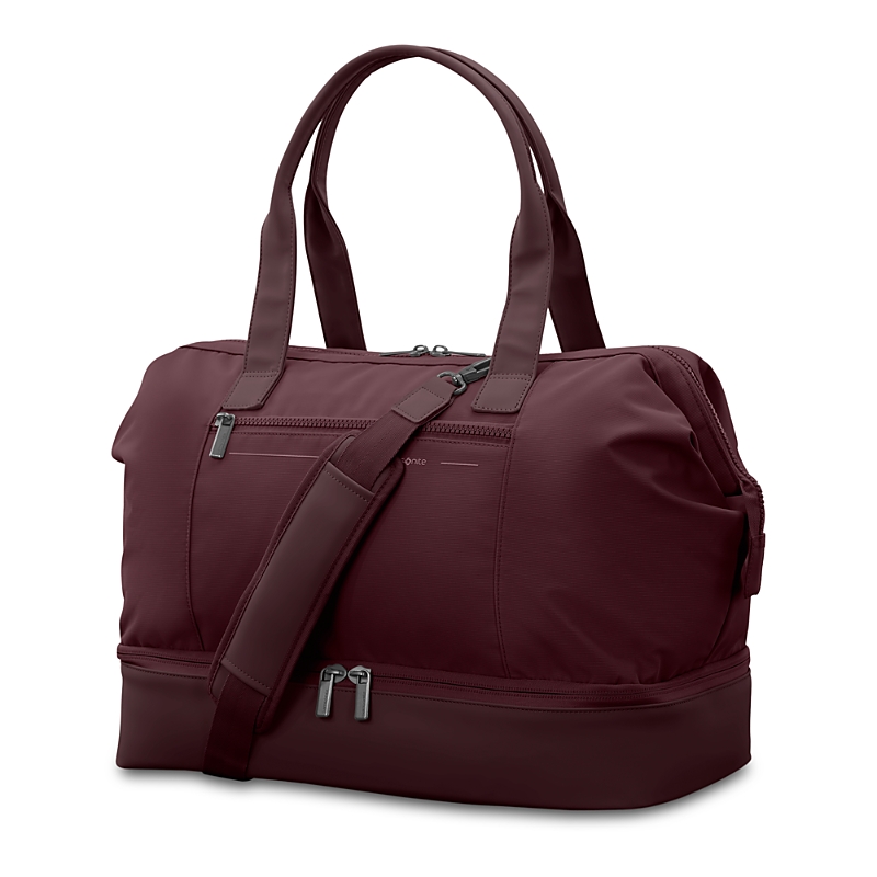 Samsonite Better Than Basic Drop Bottom Weekender In Burgundy