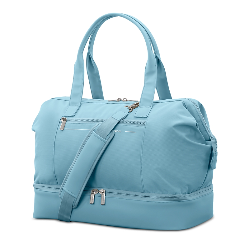 Samsonite Better Than Basic Drop Bottom Weekender In Blue
