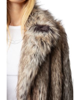 Faune Faux Fur Coat
