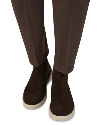 Men's Suede Leather Chelsea Boots