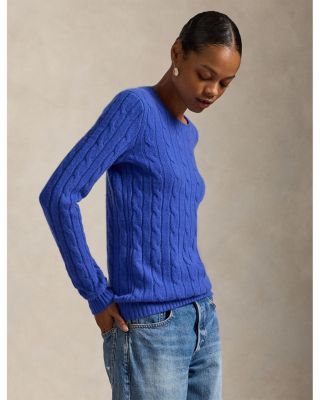 Cable Knit Cashmere Sweater