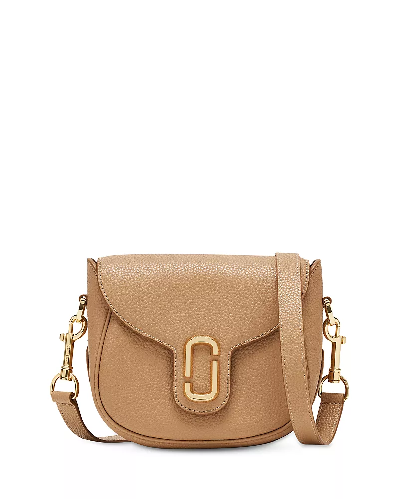 Marc Jacobs Pebbled Leather Saddle Bag