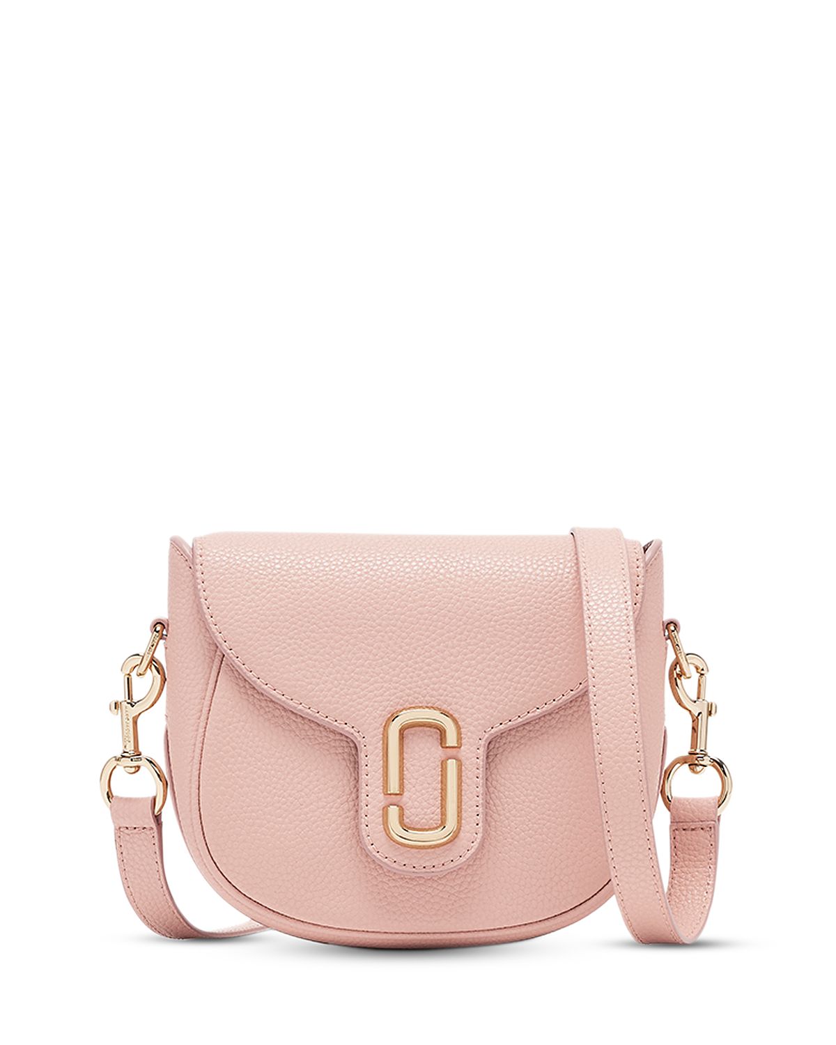 Marc Jacobs Pebbled Leather Saddle Bag