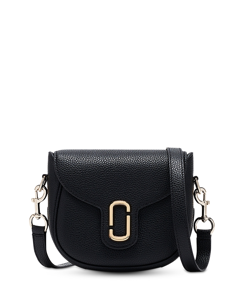 Marc Jacobs The J Marc Pebble Saddle Bag In Black